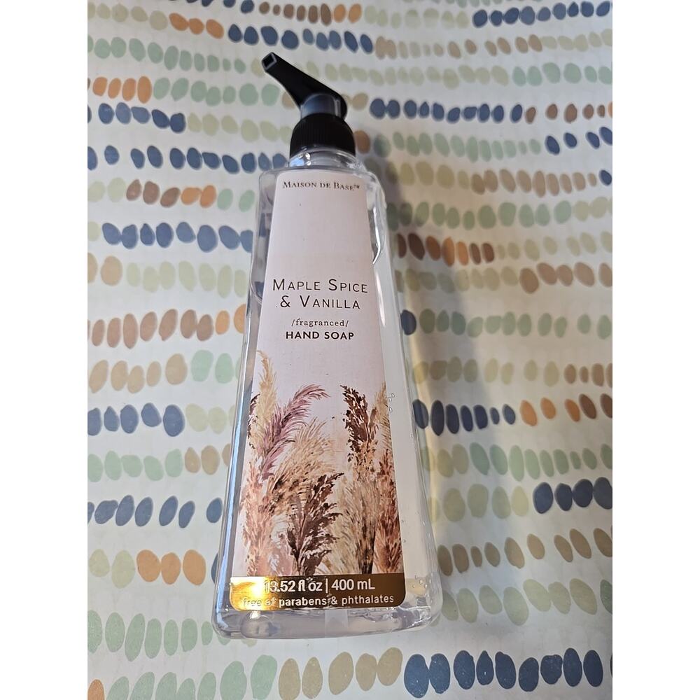 Maison De Base Maple Spice & Vanilla Hand Soap 13.52 fl oz